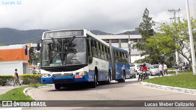 Transol Transportes Coletivos 0199 na cidade de Florianópolis, Santa Catarina, Brasil, por Lucas Weber Calizario. Número da foto: #6199773.