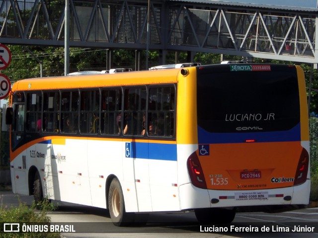 Itamaracá Transportes 1.535 na cidade de Paulista, Pernambuco, Brasil, por Luciano Ferreira de Lima Júnior. ID da foto: 6199514.