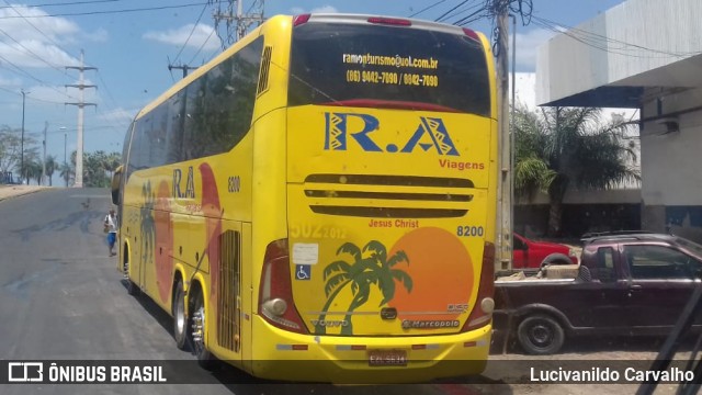 R.A. Viagens 8200 na cidade de Teresina, Piauí, Brasil, por Lucivanildo Carvalho. Número da foto: #6199567.