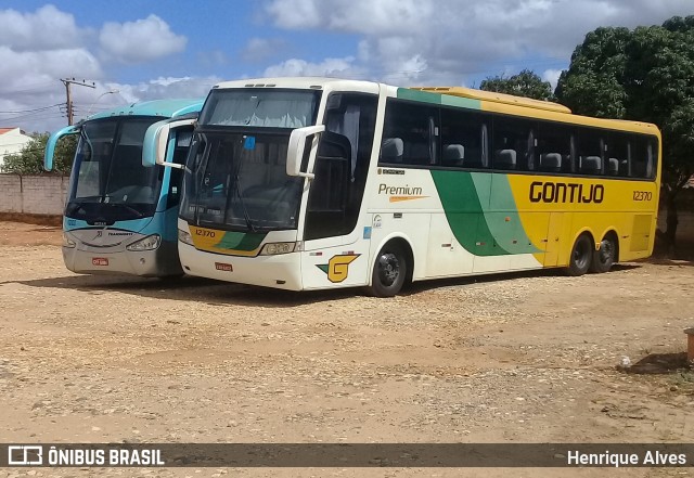 Empresa Gontijo de Transportes 12370 na cidade de Araçuaí, Minas Gerais, Brasil, por Henrique Alves. Número da foto: #6199868.
