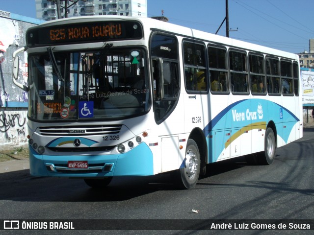 Auto Viação Vera Cruz - Belford Roxo 12.326 na cidade de Nova Iguaçu, Rio de Janeiro, Brasil, por André Luiz Gomes de Souza. Número da foto: #6201731.
