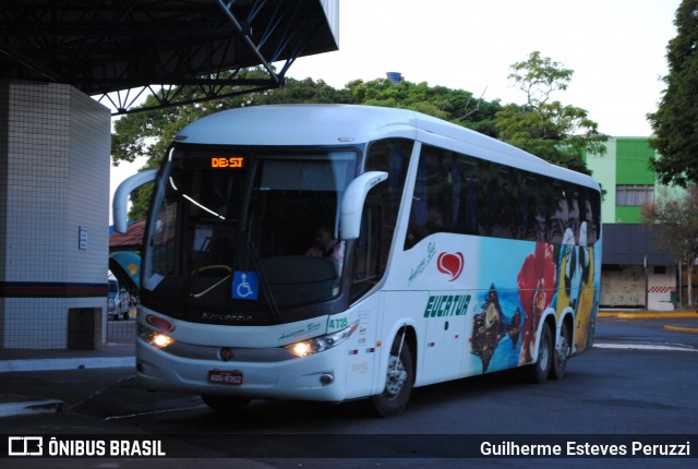 Eucatur - Empresa União Cascavel de Transportes e Turismo 4735 na cidade de Guaíra, Paraná, Brasil, por Guilherme Esteves Peruzzi. Número da foto: #6201212.
