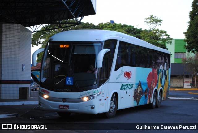 Eucatur - Empresa União Cascavel de Transportes e Turismo 4735 na cidade de Guaíra, Paraná, Brasil, por Guilherme Esteves Peruzzi. ID da foto: 6201212.