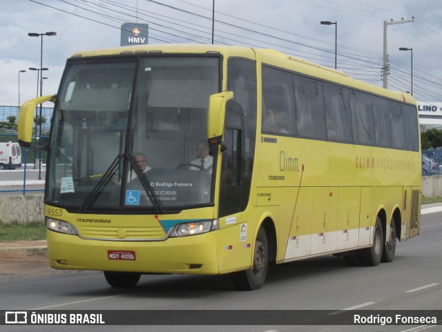 Viação Itapemirim 9553 na cidade de Caruaru, Pernambuco, Brasil, por Rodrigo Fonseca. ID da foto: 6201948.