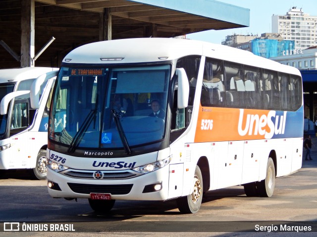 Unesul de Transportes 5276 na cidade de Porto Alegre, Rio Grande do Sul, Brasil, por Sergio Marques . ID da foto: 6201491.