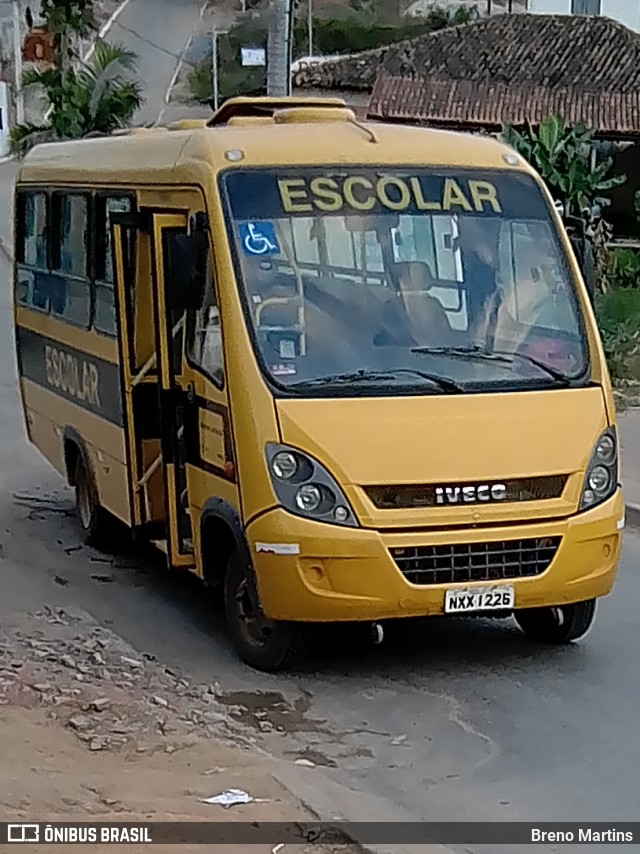 Escolares NXX1226 na cidade de Capelinha, Minas Gerais, Brasil, por Breno Martins. ID da foto: 6201225.