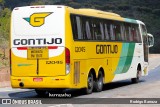 Empresa Gontijo de Transportes 12045 na cidade de Caeté, Minas Gerais, Brasil, por Rodrigo Barraza. Número da foto: #6201875.