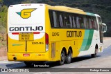 Empresa Gontijo de Transportes 12045 na cidade de Caeté, Minas Gerais, Brasil, por Rodrigo Barraza. ID da foto: :id.