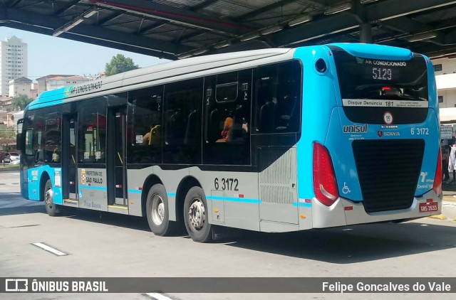 Viação Paratodos > São Jorge > Metropolitana São Paulo > Mobibrasil 6 3172 na cidade de São Paulo, São Paulo, Brasil, por Felipe Goncalves do Vale. Número da foto: #6202567.