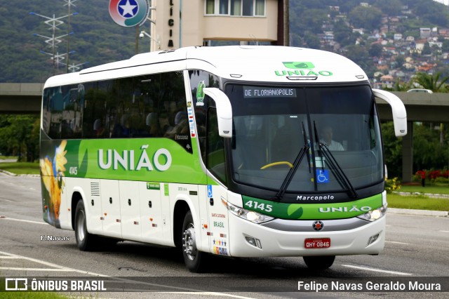 Empresa União de Transportes 4145 na cidade de Florianópolis, Santa Catarina, Brasil, por Felipe Navas Geraldo Moura . Número da foto: #6203988.