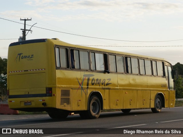 Tomaz Turismo 3303 na cidade de Sobrado, Paraíba, Brasil, por Diego Rhamon Reis da Silva. ID da foto: 6204379.