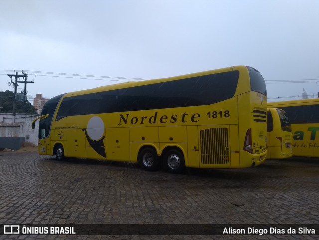 Viação Nordeste 1818 na cidade de Natal, Rio Grande do Norte, Brasil, por Alison Diego Dias da Silva. Número da foto: #6203987.