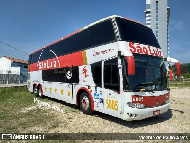 São Luiz Viagens 5005 na cidade de Aparecida, São Paulo, Brasil, por Vicente de Paulo Alves. ID da foto: 6204028.