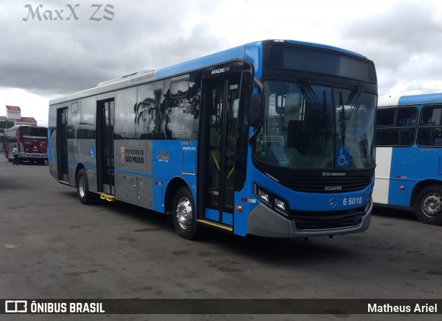 Transwolff Transportes e Turismo 6 6018 na cidade de Brasil, por Matheus Ariel. Número da foto: #6204695.
