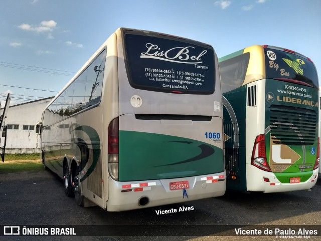 LisBel Turismo 1060 na cidade de Cachoeira Paulista, São Paulo, Brasil, por Vicente de Paulo Alves. Número da foto: #6206495.