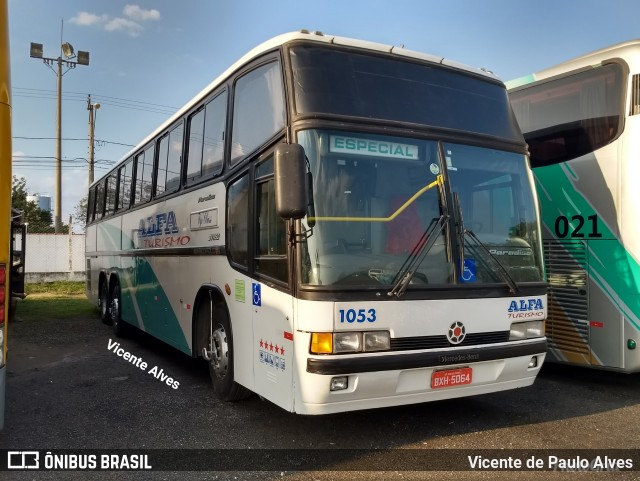 Alfa Turismo 1053 na cidade de Cachoeira Paulista, São Paulo, Brasil, por Vicente de Paulo Alves. ID da foto: 6205562.