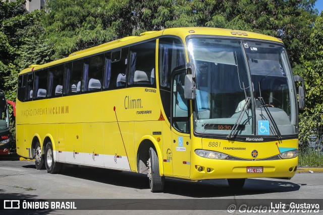 Viação Itapemirim 8881 na cidade de Brasil, por Luiz  Gustavo. ID da foto: 6205190.