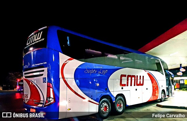 CMW Transportes 1126 na cidade de Uberaba, Minas Gerais, Brasil, por Felipe Carvalho. Número da foto: #6207174.