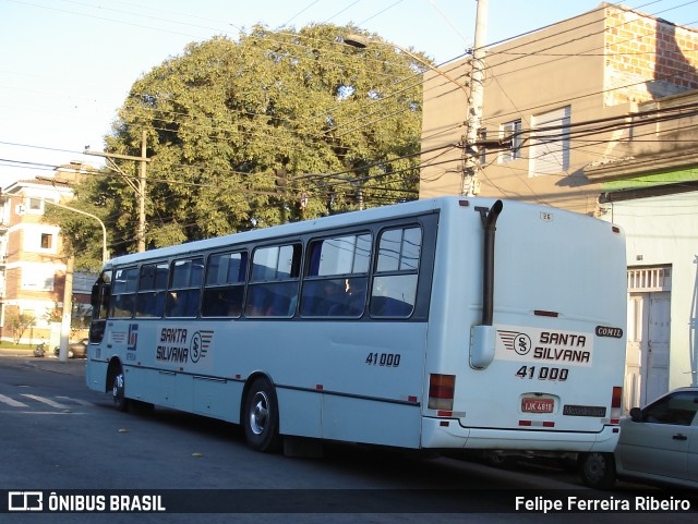 Empresa de Transportes Santa Silvana 41000 na cidade de Brasil, por Felipe Ferreira Ribeiro. ID da foto: 6205268.