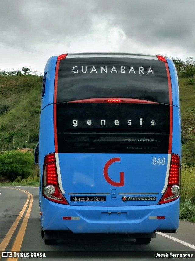 Expresso Guanabara 848 na cidade de Leopoldina, Minas Gerais, Brasil, por Jessé Fernandes. Número da foto: #6206829.