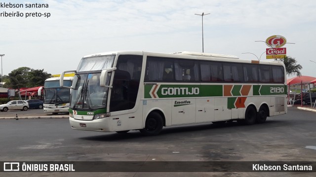 Empresa Gontijo de Transportes 21130 na cidade de Ribeirão Preto, São Paulo, Brasil, por Klebson Santana. ID da foto: 6206886.