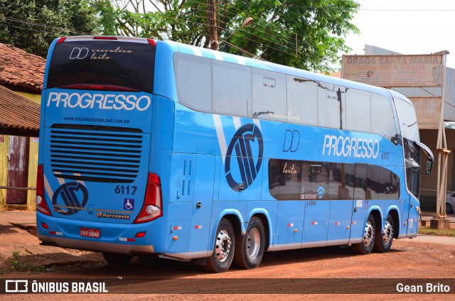 Auto Viação Progresso 6117 na cidade de Estreito, Maranhão, Brasil, por Gean Brito. ID da foto: 6208843.