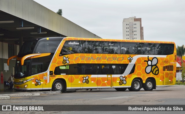 Viação Sampaio 11857 na cidade de Mogi das Cruzes, São Paulo, Brasil, por Rudnei Aparecido da Silva. Número da foto: #6208207.