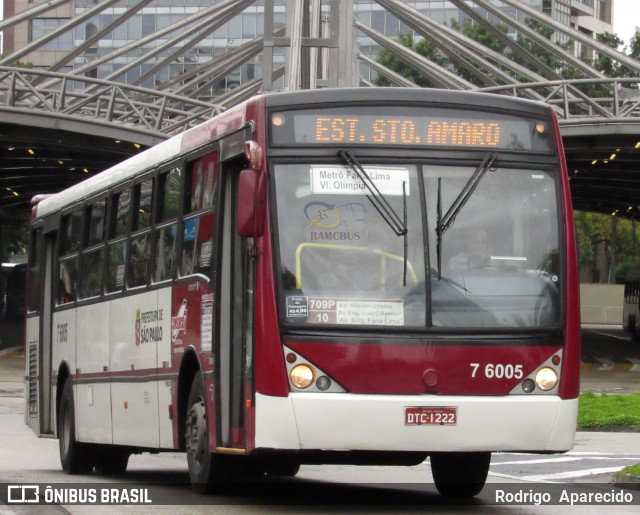 Viação Gatusa Transportes Urbanos 7 6005 na cidade de São Paulo, São Paulo, Brasil, por Rodrigo  Aparecido. Número da foto: #6208903.