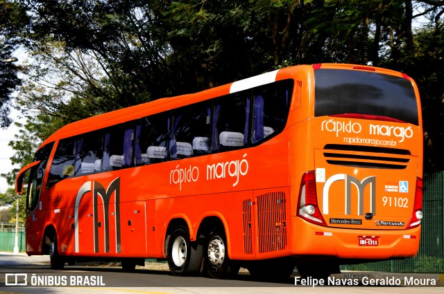 Rápido Marajó 91102 na cidade de São Paulo, São Paulo, Brasil, por Felipe Navas Geraldo Moura . Número da foto: #6209520.