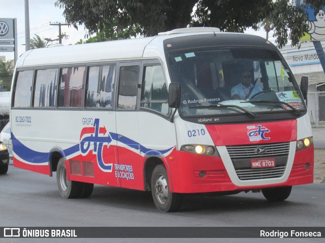 AC Transportes e Locação 0210 na cidade de Maceió, Alagoas, Brasil, por Rodrigo Fonseca. Número da foto: #6208886.