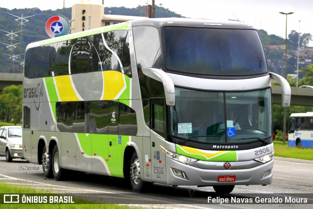 Brasil Sul Linhas Rodoviárias 2906 na cidade de Florianópolis, Santa Catarina, Brasil, por Felipe Navas Geraldo Moura . ID da foto: 6209456.