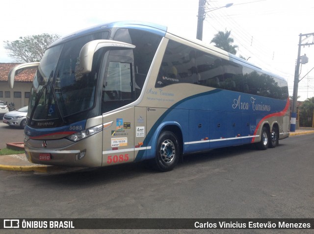 Arca Turismo 5085 na cidade de Osvaldo Cruz, São Paulo, Brasil, por Carlos Vinicius Estevão Menezes. Número da foto: #6208063.