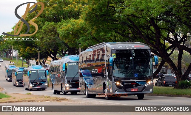 BBTT - Benfica Barueri Transporte e Turismo 1906 na cidade de Sorocaba, São Paulo, Brasil, por EDUARDO - SOROCABUS. ID da foto: 6208964.