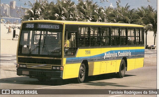 Viação Madureira Candelária 75599 na cidade de Brasil, por Tarcisio Rodrigues da Silva. ID da foto: 6209220.