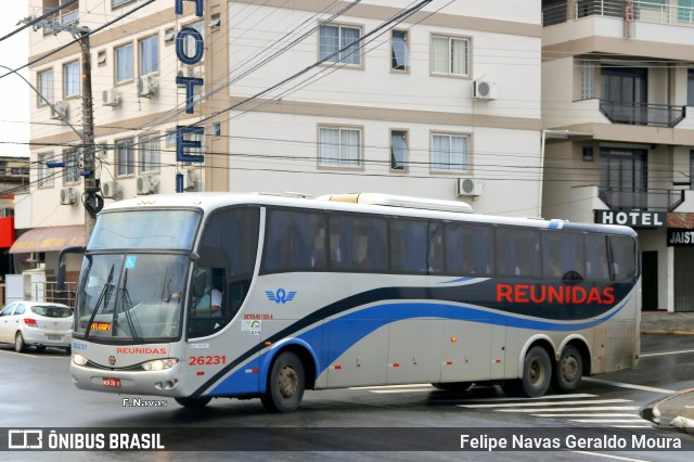 Reunidas Transportes Coletivos 26231 na cidade de Balneário Camboriú, Santa Catarina, Brasil, por Felipe Navas Geraldo Moura . ID da foto: 6209306.