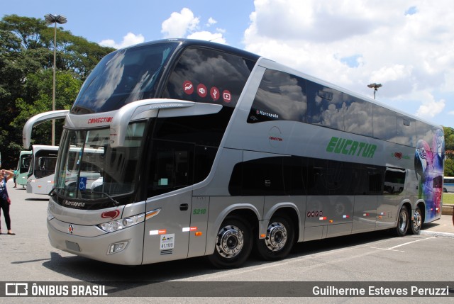 Eucatur - Empresa União Cascavel de Transportes e Turismo 5210 na cidade de São Paulo, São Paulo, Brasil, por Guilherme Esteves Peruzzi. Número da foto: #6208627.