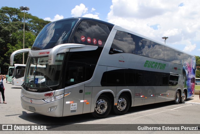 Eucatur - Empresa União Cascavel de Transportes e Turismo 5210 na cidade de São Paulo, São Paulo, Brasil, por Guilherme Esteves Peruzzi. ID da foto: 6208627.