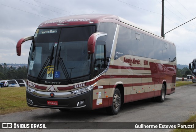 Santa Maria Fretamento e Turismo > Transportes Santa Maria(SP) 300 na cidade de São Paulo, São Paulo, Brasil, por Guilherme Esteves Peruzzi. Número da foto: #6210280.