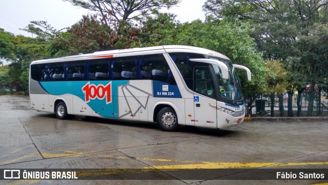 Auto Viação 1001 RJ 108.334 na cidade de São Paulo, São Paulo, Brasil, por Fábio Santos. Número da foto: #6211128.