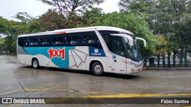 Auto Viação 1001 RJ 108.334 na cidade de São Paulo, São Paulo, Brasil, por Fábio Santos. ID da foto: 6211128.