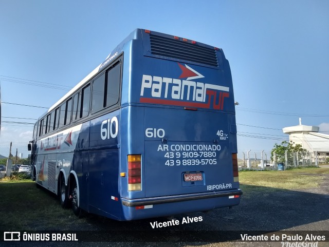 Ônibus Particulares 610 na cidade de Cachoeira Paulista, São Paulo, Brasil, por Vicente de Paulo Alves. ID da foto: 6211030.