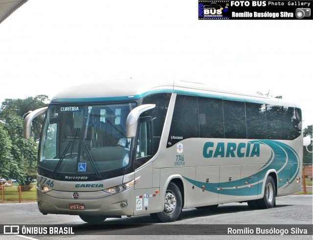 Viação Garcia 7746 na cidade de Rolândia, Paraná, Brasil, por Romílio Busólogo Silva . Número da foto: #6256875.