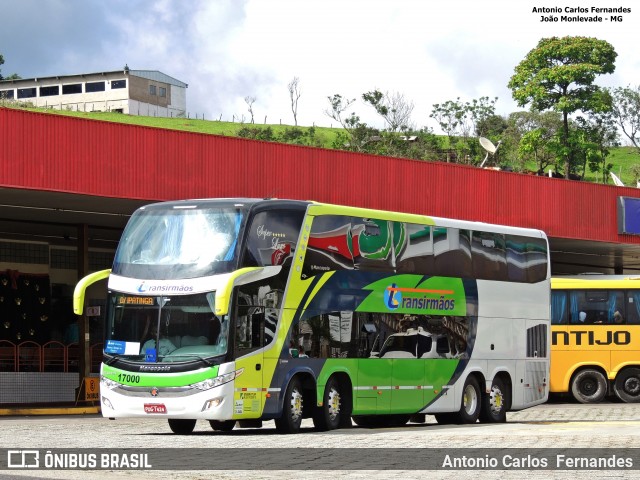 Transirmãos Turismo 17000 na cidade de João Monlevade, Minas Gerais, Brasil, por Antonio Carlos Fernandes. Número da foto: #6256619.