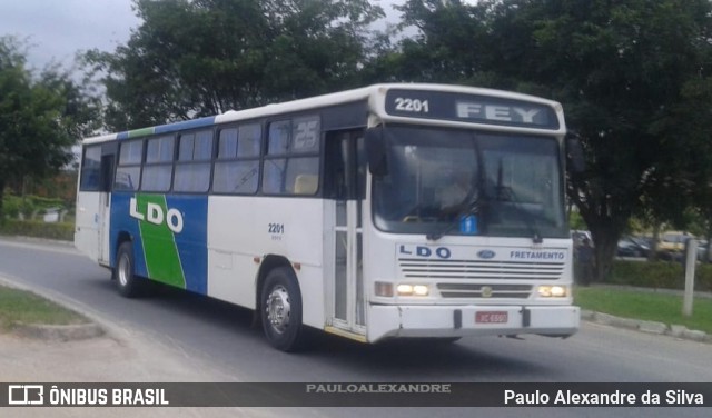 LDO Viagens e Turismo 2201 na cidade de Indaial, Santa Catarina, Brasil, por Paulo Alexandre da Silva. ID da foto: 6257261.