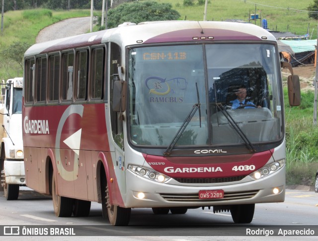 Expresso Gardenia 4030 na cidade de Conselheiro Lafaiete, Minas Gerais, Brasil, por Rodrigo  Aparecido. Número da foto: #6257366.