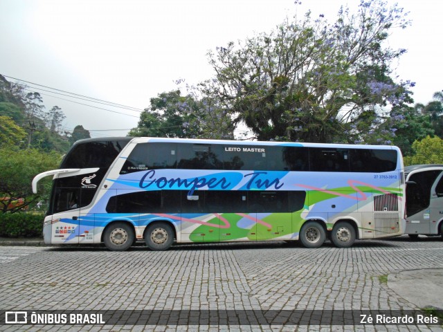 ComperTur Transportes Turísticos 12220 na cidade de Petrópolis, Rio de Janeiro, Brasil, por Zé Ricardo Reis. ID da foto: 6256814.