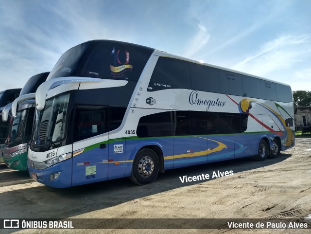 Omegatur 4035 na cidade de Aparecida, São Paulo, Brasil, por Vicente de Paulo Alves. Número da foto: #6257784.