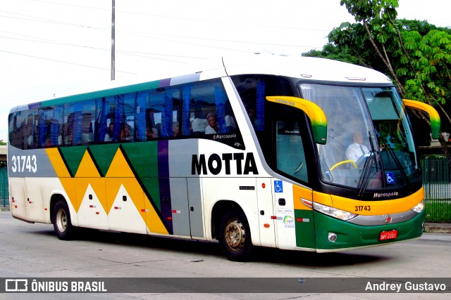 Viação Motta 31743 na cidade de Brasil, por Andrey Gustavo. ID da foto: 6257958.