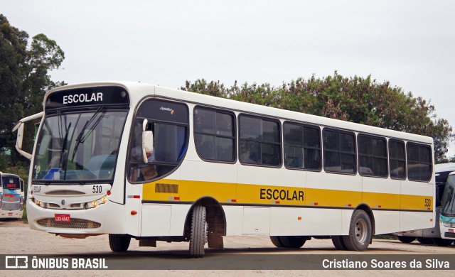 BBTT - Benfica Barueri Transporte e Turismo 530 na cidade de Sorocaba, São Paulo, Brasil, por Cristiano Soares da Silva. ID da foto: 6256699.