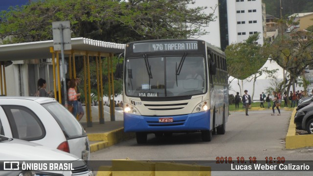 Insular Transportes Coletivos 5110 na cidade de Florianópolis, Santa Catarina, Brasil, por Lucas Weber Calizario. Número da foto: #6273300.